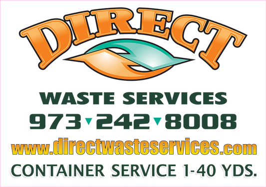 Direct Waster Container Decals